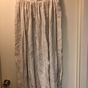 Large broom stick skirt